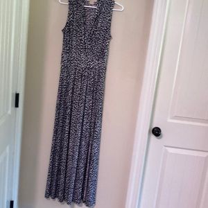 Michael Kors animal print maxi dress size S